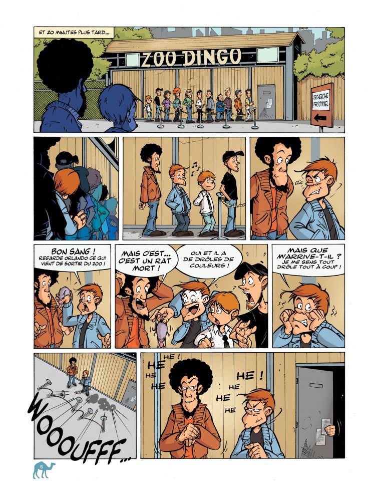 Zoo Dingo, la BD, extraits à lire ici