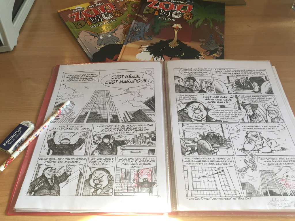 Nouveauté BD : Bêtes de scène
