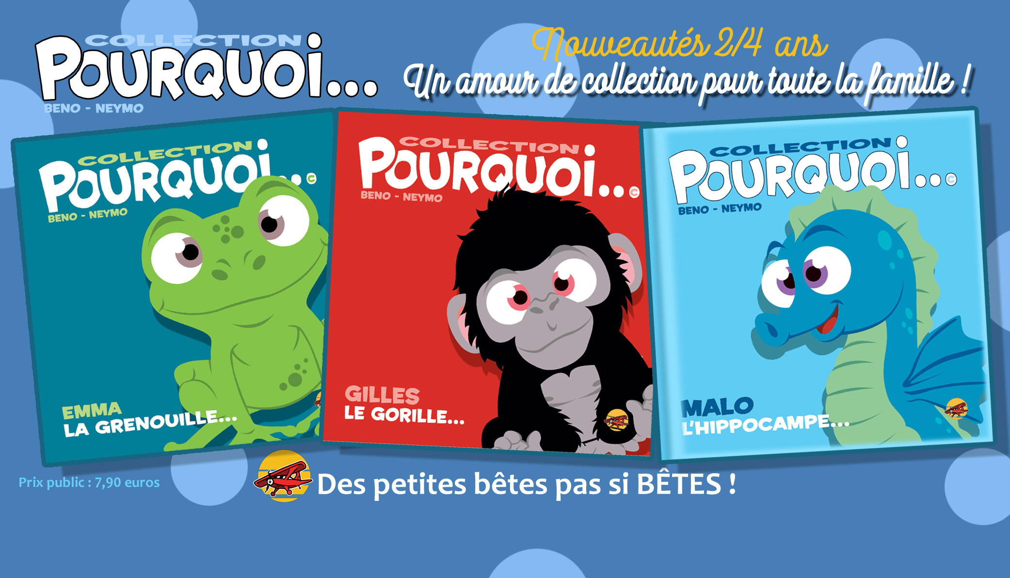 Collection Pourquoi : la grenouille, le gorille et l'hippocampe